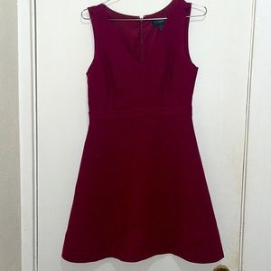J Crew maroon Swing Dress